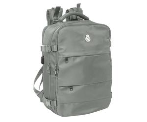 safta Real Madrid Equiipacion 25/26 - Kabinenreiserucksack, für Laptops von 39,6 cm (15,6 Zoll), ideal für Jugendliche verschiedener Altersgruppen, bequem und vielseitig, Qualität und