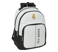 Safta Real Madrid First Kit 24/25 Double Backpack One Size