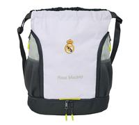 SAFTA Real Madrid, kompakt und funktional, Schulrucksack, ideal für Clubfans, Unisex, Kinder, Standard, Tasche 25 cm, Einheitsgröße