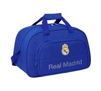 safta | Real Madrid Sporttasche, verstellbarer Schultergurt und gefütterter Tragegriff, große Vordertasche, Hauptreißverschluss mit Doppelzipper, Maße: 40 x 23 x 24 cm