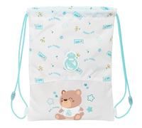 Real Madrid Vorschulrucksack, flach, für Kinder, ideal für Kinder verschiedener Altersgruppen, bequem und vielseitig, Qualität und Widerstandsfähigkeit, 26 x 34 cm