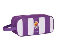 Safta Real Valladolid Mittelgroßer Hausschuhe, Mehrzwecktasche, Tasche, Sport, außerschulisch, Fußball, bequem und vielseitig, 34 x 14 x 15 cm, Violett, dunkelviolett, Estándar, Casual