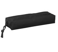 safta Rechteckiges Federmäppchen für Kinder, ideal für Kinder im Schulalter, bequem und vielseitig, Qualität und Widerstandsfähigkeit, 22 x 7 x 40 cm, Schwarz, M, Casual