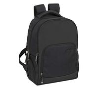SAFTA Rucksack für Laptops 14,1 Zoll mit Tasche für Tablet Business, 280 x 160 x 420 mm
