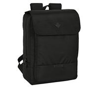 Safta Real Betis Balompie Premium Flap 13.3 ´´+usb 21l 32x42x15 Cm Backpack Schwarz Kinder