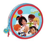 safta Rundes Federmäppchen mit 18 Teilen, 210 x 35 mm, blau, Einheitsgröße