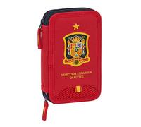 Doppel-Federtasche RFEF M854 Rot 12.5 x 19.5 x 4 cm (28 Stücke)