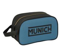 Safta Schul-Kulturbeutel München, anpassbar an Trolley, mit seitlichem Griff, Organizer mit Reißverschluss, großes Fach, Schultasche, Maße 26 x 12 x 15 cm