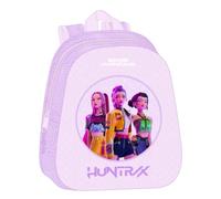 safta Schulrucksack K-Pop Demon Hunters Iconic 3D, Reliefdruck | Maße 27 x 10 x 33 cm, 8,9 l, 280 g, Lila, Polyester, für Grundschule und Nachmittagsaktivitäten, Lizenzprodukt