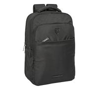safta SEVILLA FC Busines Rucksack für Laptops von 39,6 cm (15,6 Zoll), mit Tablet-Tasche und USB-Anschluss, ideal für Jugendliche verschiedener Altersgruppen, bequem und vielseitig, Qualität und