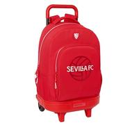 Safta Sevilla Fc With Removablel Wheeled Backpack Rot