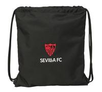 Sevilla FC Rucksack, flach, groß, ideal für Kinder verschiedener Altersgruppen, bequem und vielseitig, Qualität und Widerstandsfähigkeit, 35 x 40 cm