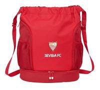 Sevilla FC Rucksack, ideal für Kinder verschiedener Altersgruppen, bequem und vielseitig, Qualität und Widerstandsfähigkeit, 34 x 15 x 43 cm, rot, M, Casual