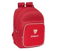 Safta Schulrucksack für Kinder Sevilla FC – 20 l, 32x15x42 cm, Rot, M