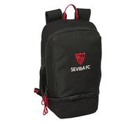 Sevilla FC Sport-Rucksack mit Schuhfach, ideal für Kinder verschiedener Altersgruppen, bequem und vielseitig, Qualität und Widerstandsfähigkeit, 28 x 19 x 51 cm