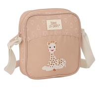 SOPHIE LA GIRAFE Cookie Kleine Umhängetasche für Kinder, ideal für Kinder von 5 bis 14 Jahren, bequem und vielseitig, Qualität und Widerstandsfähigkeit, 16 x 4 x 18 cm, Beige, beige, Estándar, Casual