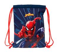 safta Spiderman Rucksack für Kinder, flach, ideal für Kinder verschiedener Altersgruppen, bequem und vielseitig, Qualität und Widerstandsfähigkeit, 26 x 34 cm