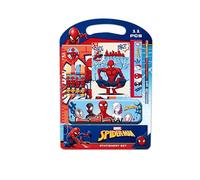 safta Spiderman Attack Schreibset, Geschenketui, Metalletui, Federtasche, für Kinder, ideal für Kinder, bequem und vielseitig, Qualität und Widerstandsfähigkeit, 27 x 3 x 37,5 cm, Schwarz, M, Casual