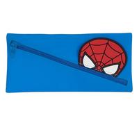 safta Spiderman Federmäppchen, Federmäppchen für Kinder, Federmäppchen für Kinder, ideal für Schulkinder, bequem und vielseitig, Qualität und Widerstandsfähigkeit, 22 x 1 x 11 cm, Marineblau,