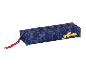 safta Spiderman Federmäppchen, rechteckig, für Kinder, ideal für Kinder im Schulalter, bequem und vielseitig, Qualität und Widerstandsfähigkeit, 22 x 7 x 40 cm