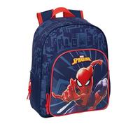 safta Spiderman Schulrucksack für Kinder, ideal für Kinder verschiedener Altersgruppen, bequem und vielseitig, Qualität und Widerstandsfähigkeit, 27 x 10 x 33 cm