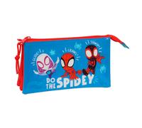 safta Spidey Federmäppchen für Kinder, ideal für Kinder im Schulalter, bequem und vielseitig, Qualität und Widerstandsfähigkeit, 22 x 3 x 12 cm