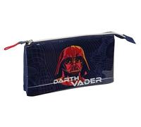 Star Wars Federmäppchen für Kinder, ideal für Kinder im Schulalter, bequem und vielseitig, Qualität und Widerstandsfähigkeit, 22 x 3 x 12 cm