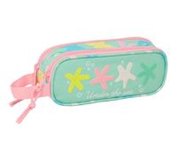 SAFTA Sterne, Doppelmäppchen für Kinder, ideal für Kinder im Schulalter, bequem und vielseitig, Qualität und Widerstandsfähigkeit, 21 x 6 x 8 cm