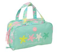 SAFTA Sterne, rechteckige Kulturtasche mit Griff, Kinder-Kulturbeutel, anpassbar an den Wagen, ideal für Kinder von 5 bis 14 Jahren, bequem und vielseitig, Qualität und Widerstandsfähigkeit, 31 x 14 x
