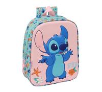 Stich 3D-Kinderrucksack, leicht zu reinigen, ideal für Kinder verschiedener Altersgruppen, bequem und vielseitig, Qualität und Widerstandsfähigkeit, 22 x 10 x 27 cm