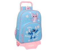 Schulrucksack Lilo & Stitch Happy Himmelsblau 33 x 42 x 14 cm