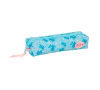 STITCH OHANA - Rechteckiges Federmäppchen für Kinder, ideal für Kinder im Schulalter, bequem und vielseitig, Qualität und Widerstandsfähigkeit, 22 x 7 x 40 cm