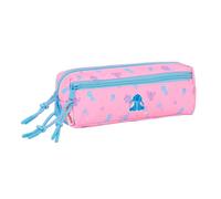 safta Stitch Bright - Kleines Federmäppchen für Kinder, ideal für Kinder im Schulalter, bequem und vielseitig, Qualität und Widerstandsfähigkeit, 22 x 6 x 8,5 cm