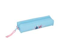 Safta Federmäppchen Stitch Happy – Für Kinder, robust & vielseitig – 22 x 7 x 40 cm Himmelblau M