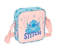 Safta STITCH OHANA kleine Umhängetasche Kinder 5–14 Jahre Bequem & Robust 16×4×18 cm