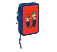 Safta Super Mario 12.5x19.5x4 Cm Double Mäppchen