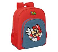 Safta Super Mario 15l Backpack Rot Kinder
