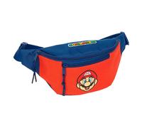 Safta Gürteltasche SUPER Mario Mamma MIA mit Außentasche 23 x 9 x 12 cm
