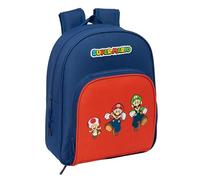 Safta Super Mario 9.5l 28x34x10 Cm Small Backpack Blau Kinder