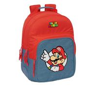Safta Double Super Mario 20l 32x15x42 Cm Backpack Rot Kinder