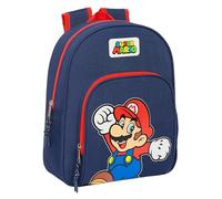 Safta Super Mario World 9.50l 32x43x14 Cm 612408609 Backpack Blau