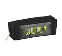 Schulmäppchen Safta Surf Schwarz (21 x 8 x 8 cm)