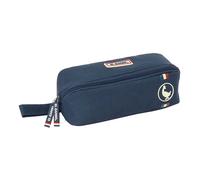 Safta El GANSO ECLIPSE Federmäppchen, quadratisch, für Kinder, ideal für Kinder im Schulalter, bequem und vielseitig, Qualität und Widerstandsfähigkeit, 22 x 10 x 10 cm, marineblau, M, Casual