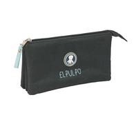Safta Federmäppchen EL PULPO für Kinder – 22×3×12 cm, grau, Größe M, bequem & widerstandsfähig