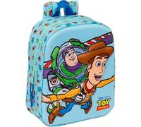 Toy Story 3D-Kinderrucksack, leicht zu reinigen, ideal für Kinder verschiedener Altersgruppen, bequem und vielseitig, Qualität und Widerstandsfähigkeit, 22 x 10 x 27 cm