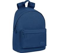 SAFTA Tragbarer Rucksack, 35,8 cm (14,1 Zoll), leichtes und funktionales Design, schwarzer Laptop-Rucksack, gepolstertes Fach und Organizer-Taschen, für den täglichen Gebrauch, Marineblau, Medium