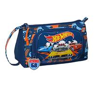 safta Tragetasche mit Abnehmbarer Vakuumtasche, Hot Wheels Speed Club, Marineblau und Orange, Estándar, Lässig