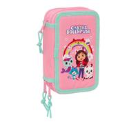 Safta Triple Gabby´´s Dollhouse Mäppchen 37 Einheiten One Size Multicolor