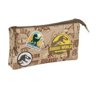 Safta Triple Jurassic World Pencil Case One Size