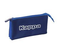 Safta KAPPA RAIN Federmäppchen für Kinder, ideal für Kinder im Schulalter, bequem und vielseitig, Qualität und Widerstandsfähigkeit, 22 x 3 x 12 cm, marineblau, M, Casual